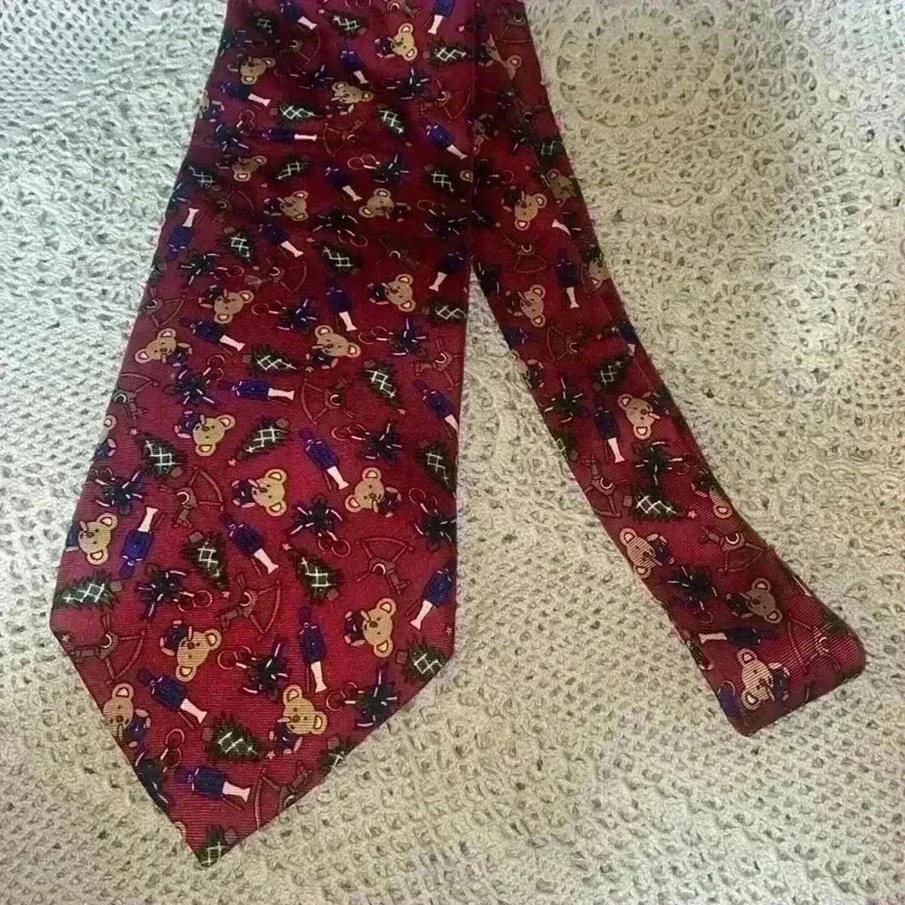 Christian Dior Monsieur all silk Christmas tie
